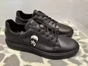 Karl Lagerfeld Paris Sneakers Shoes Leather LF0S9045 size US 11M NIB - Picture 1 of 5