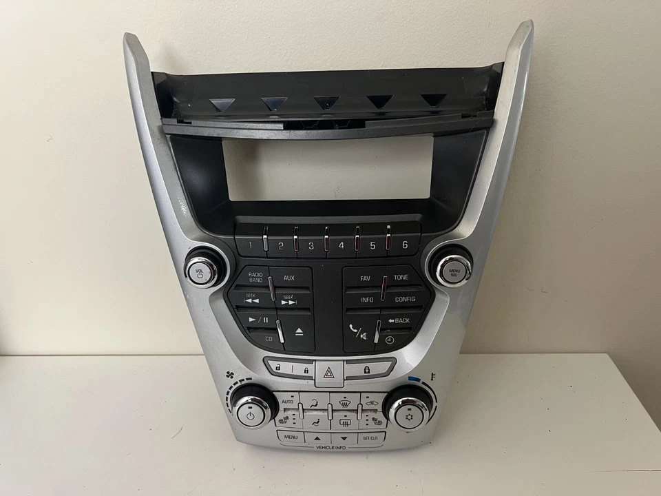 Radio climática tablero consola pantalla Chevrolet GMC Terrain Equinox 20920048 Foto 1 de 4