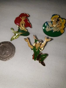 Insignias de pin de Disney x3 surtidas - Imagen 1 de 1