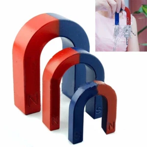 Traditional U Shaped Horseshoe Magnet Teaching Physics Experiment Tool - Picture 1 of 15