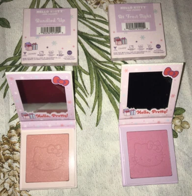 COLOURPOP x HELLO KITTY Blush BUNDLED UP OR AT FROST SIGHT U PICK 1 - Image 1 of 4