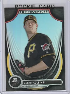GERRIT COLE Top Prospects ROOKIE CARD Baseball Pirates 2013 Bowman Platinum RC - Bild 1 von 2