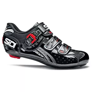SIDI GENIUS FIT- 5 WOMEN’S ROAD BIKE SHOE BLACK/LUCIDO 3-BOLT, EUR: 38, US:6.25 - Picture 1 of 1