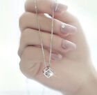 Fashion Jewellery Ladies Crystal,Rhinestone Silver Plated Cubic Shaped Pendant