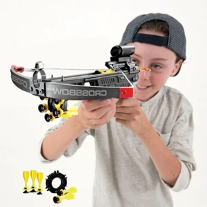 Kids Crossbow Gun Set With Bolts Target Archery Shooting Garden Laser Target Toy - Picture 1 of 5