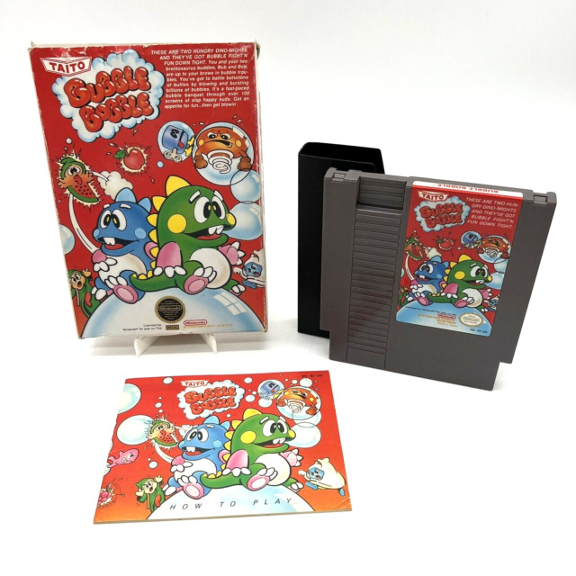 Preços baixos em Bubble Bobble NTSC-U/C (EUA/Canadá) Video Games 1988 Ano  de Lançamento