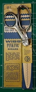 VTG Wiss Model CB-7 Pinking Shears-SHARP-Great Cond. - Picture 1 of 14