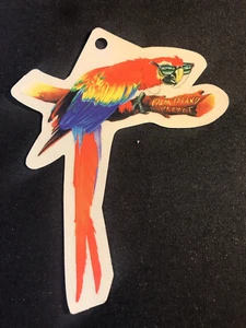 Pegatina Jimmy Buffett Caribbean Palm Island Loro Rara Key West Totalmente Nueva - Imagen 1 de 2