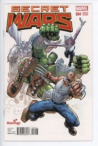 SECRET WARS #4 | Marvel | Septiembre 2015 | Vol 1 | Variante Greg Land Hastings - Imagen 1 de 2