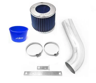 Воздухозаборник турбированный AirX Racing синий для 2006-2008 Audi A3 Quattro 2,0 л L4 - Изображение 1 из 2