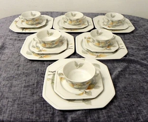 Speiseservice Erlengrund von Gallo Eckig Kaffeeservice 18 tlg für 6 Personen - Bild 1 von 8