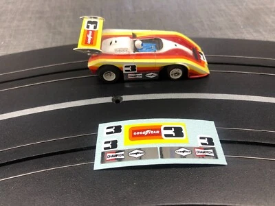 Calcomanías Aurora AFX para sombra AMARILLO/NARANJA/ROJO - SERIE CROMADA Foto 1 de 4