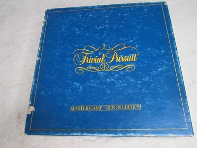 1981 Trivial Pursuit Board Game Genus Edition COMPLETE - Image 1 of 4