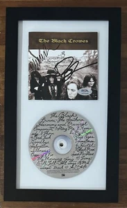 FRAMED The Black Crowes Southern Harmony Signed CD Booklet PSA DNA COA Autograph - Picture 1 of 2