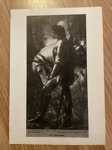 Vintage Sir Galahad The Perry Pictures 940 Boston Edition 1917 5 1/2" x 8" e1 - Picture 1 of 3