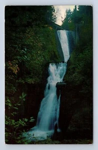 Bridal Veil Falls Columbia River Gorge Oregon Postcard K-1731 Unposted - Picture 1 of 2