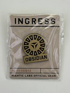 Ingress Obsidian 2016 Pin Niantic Labs Official Gear Merch NL-11152012 - Bild 1 von 5