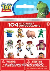 DISNEY'S TOY STORY ~ PAQUETE DE PEGATINAS~ 104 PEGATINAS - Imagen 1 de 1