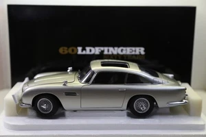 AUTOart 1/18 Aston Martin DB5 James Bond 007 Goldfinger Composite Model F/S - Picture 1 of 9