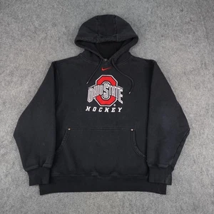 Ohio State Buckeyes Hoodie Sweatshirt Herren Large schwarz NCAA Hockey Pullover Nike - Bild 1 von 12
