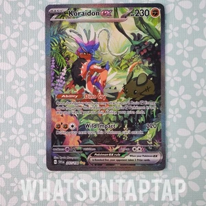 Pokemon Card Koraidon Ex 247/198 Secret Rare Scarlet Violet Base Singles LP - Picture 1 of 2