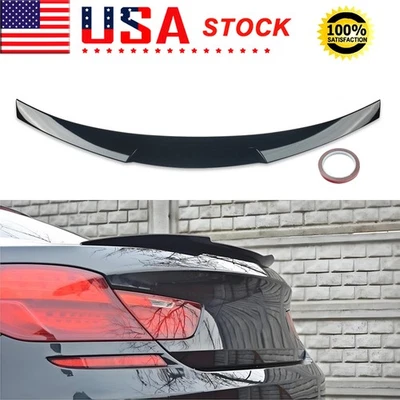 Rear Trunk Spoiler Wing M4 Highkick Style For BMW E92 335i 328i M3 Coupe 2007-13 Foto 1 de 4