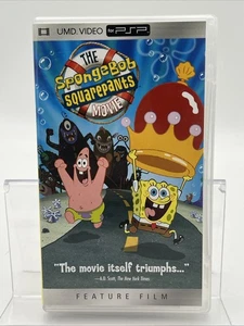 The SpongeBob SquarePants Movie UMD Sony PSP CASE ONLY! NO DISC - Picture 1 of 3