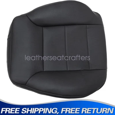 2009 2010-2013 For Mercedes-Benz R350 ML350 Driver Top Leather Seat Cover Black - Изображение 1 из 4