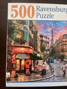 Ravensburger Parisian Sunset Jigsaw Puzzle- 500 Piece No 81 559 Complete 2017 - Picture 1 of 5