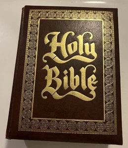 Vintage Holy Bible King James Red Letter Family Alter Edition Crusade Publishers - Picture 1 of 10