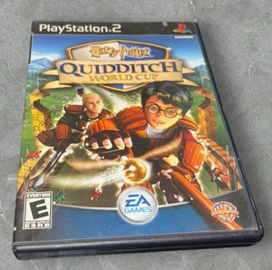 HARRY POTTER QUIDDITCH WORLD CUP PS2 PLAYSTATION 2 COMPLETE Fast Free Shipping - Picture 1 of 3