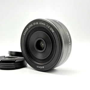 Canon EF-M 22mm F2 STM Camera Lens From Japan - Picture 1 of 10