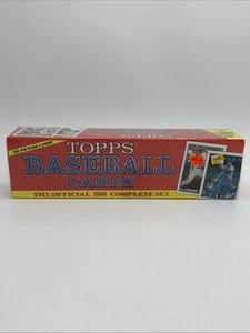 1988 Topps Baseball Complete Set 792 Picture Cards Box - Factory Sealed 1 - Picture 1 of 6