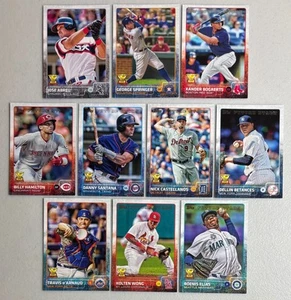2015 Topps All Star Rookie Team sottoset 11 carte Gold Cup (Bogaerts, Springer) - Foto 1 di 1
