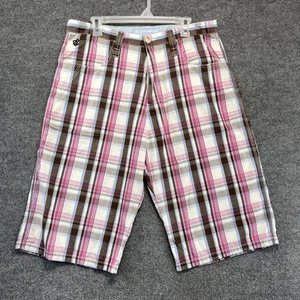 RocaWear Shorts Men 36 Multicolor Bermuda Relaxed Baggy Knit - Picture 1 of 9
