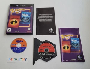 Nintendo Gamecube - Les Indestructibles + Le Monde de Nemo - PAL - FRA - Picture 1 of 5