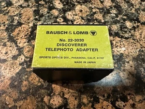 Bausch & Lomb 22-3030 Discoverer Telephoto Adapter Made in Japan - Picture 1 of 8
