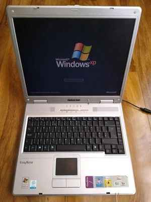 Packard Bell Easy Note ALP-T19 Silver Laptop Windows XP - Image 1 of 4
