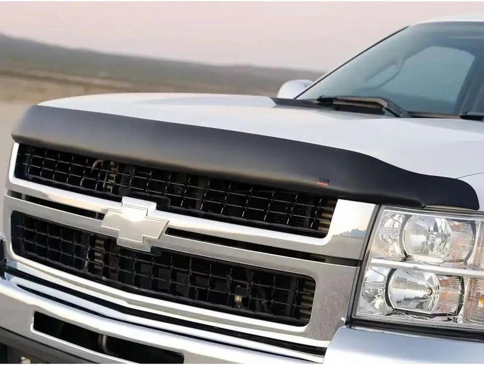 EGR Matte Black Superguard Bug Shield Fits Chevy 1500 2009-2013 6.0L V8 Hybrid Foto 1 de 4