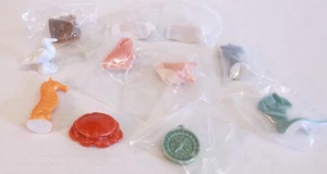 11-Pc New & Used Vntge Wade Whimsies Nautical/ Seashore Figurines ~ Red Rose Tea - Picture 1 of 7