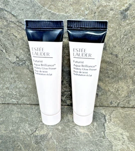 2x Estee Lauder Futurist Aqua Brilliance Watery Glow Primer 0.5oz/15ml = 1 Oz - Picture 1 of 2