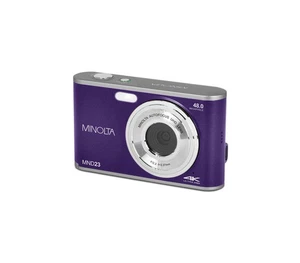 Minolta MND23 48MP Auto Focus 4K Ultra HD Selfie Camera (Purple) - Picture 1 of 5