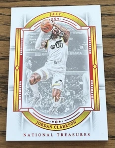 2023-24 National Treasures International #65 Jordan Clarkson Jazz /33 - Picture 1 of 2