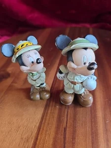 Disney World Animal Kingdom PVC Safari MICKEY MINNIE Figuren Tortenaufleger - Bild 1 von 4
