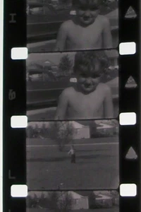 HOME MOVIE SHORT 16MM FILM MOVIE ROLLED NO REEL Aa13 - Picture 1 of 11