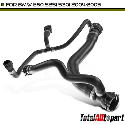 Tubo de mangueira de líquido de arrefecimento do radiador superior para BMW E65 E66 7 Series 745i 745Li 2002-2004 - Imagem 1 de 4