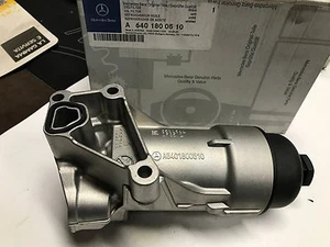 A6401800510 6533582 SUPPORTO FILTRO OLIO MERCEDES A B A168 W245 180CDI NEW OE - Foto 1 di 1