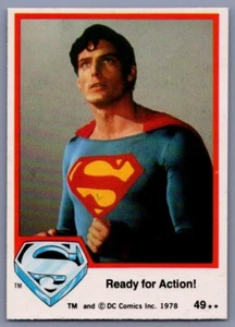1978 Topps UK Superman The Movie - Ready for Action #49 - *EX* - Picture 1 of 2
