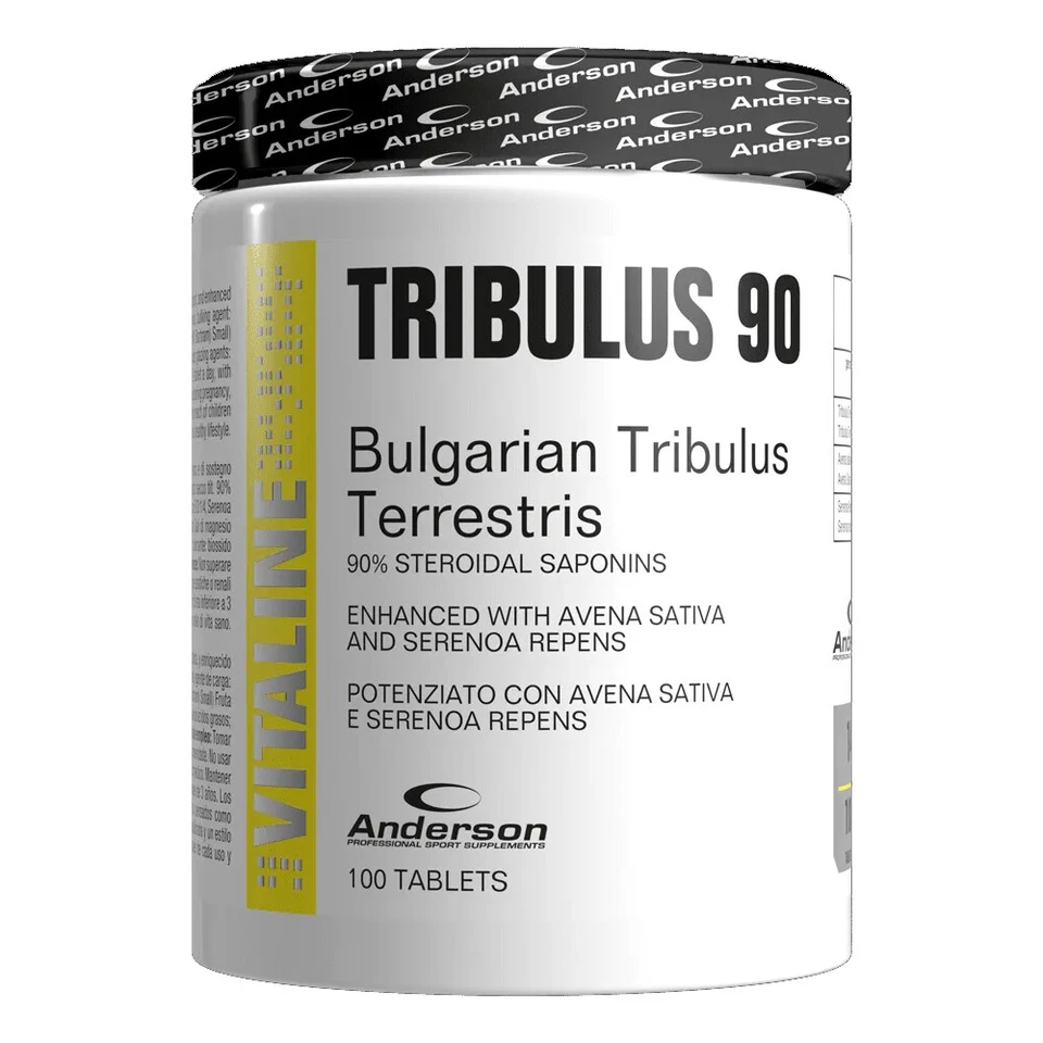 Anderson Tribulus 90 conf 100 compresse Tonico Vigore Uomo Stimolo Aumento Forza