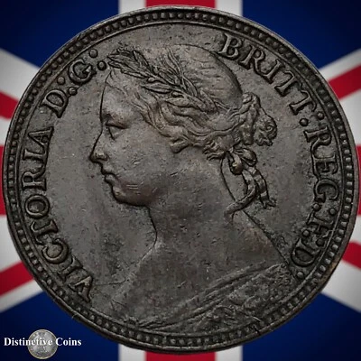 Great Britain 1880 Farthing 1/4d GB3845 - Image 1 of 2